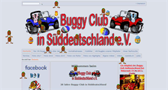 Desktop Screenshot of buggy-club-sued.de